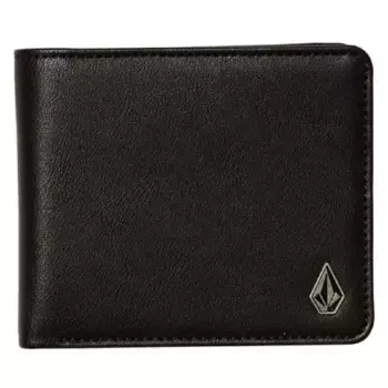 Кошелек Volcom Slim Stone Large, черный