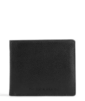 Кошелек Voyager Billfold 10 из зернистой яловой кожи Porsche Design, черный