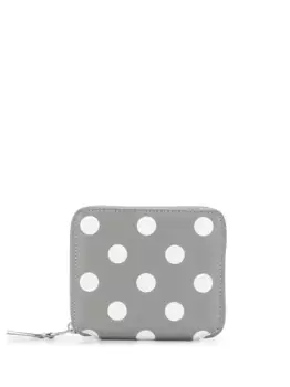 Кошелек в горох Comme Des Garons Wallet, серый