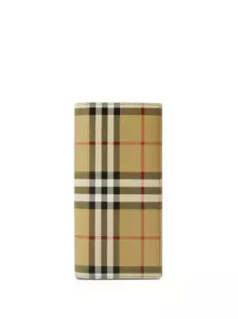 Кошелек в клетку BURBERRY, нейтральный