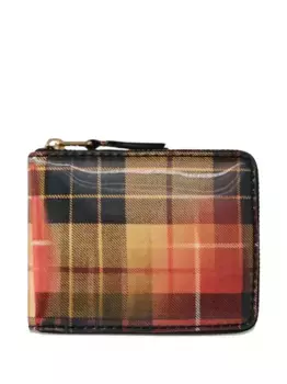 Кошелек в клетку тартан Comme Des Garons Wallet