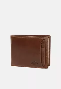 Кошелек Wallet Leather Jacob SID & VAIN, светло-коричневый коньячный