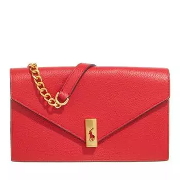 Кошелек wallet on a chain small ruby Polo Ralph Lauren, красный