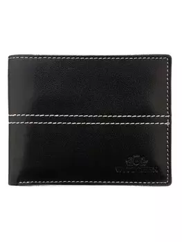 Кошелек Wittchen Brieftasche Kollektion Florence (H)10 (B)12 (T)2cm, черный