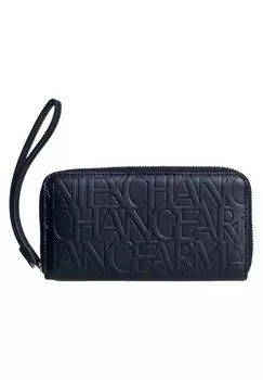 Кошелек Womans Wristlet Round Zip Armani Exchange, черный
