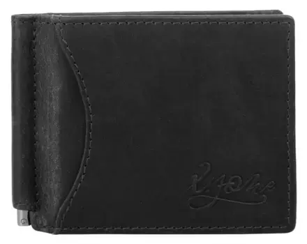 Кошелек X-Zone, натуральная кожа, черный