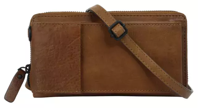 Кошелек X-Zone, натуральная кожа, цвет Cognac