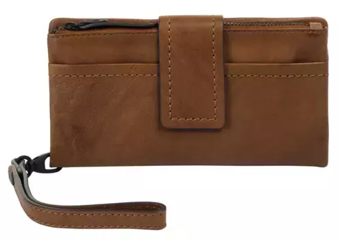 Кошелек X-Zone, натуральная кожа, цвет Cognac
