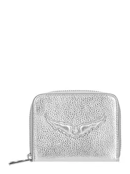 Кошелек Zadig & Voltaire Wallet, серебряный