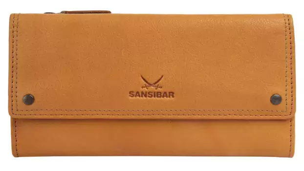 Кошелек Занзибар, натуральная кожа Sansibar, цвет Cognac