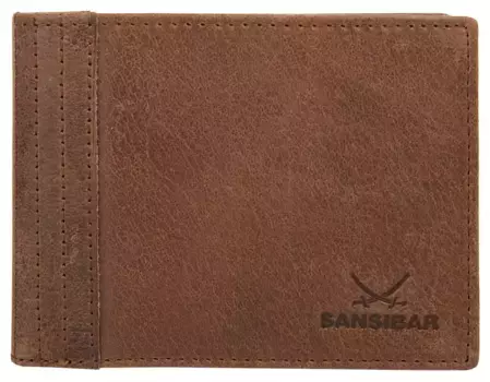 Кошелек Занзибар, натуральная кожа Sansibar, цвет Cognac