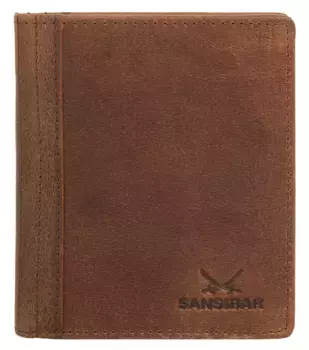 Кошелек Занзибар, натуральная кожа Sansibar, коричневый