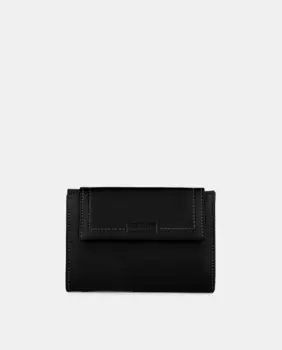 Кошелек женский среднего размера Pielnoble, черный