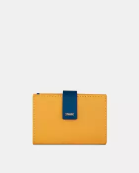 Кошелек женский среднего размера Pielnoble, горчичный