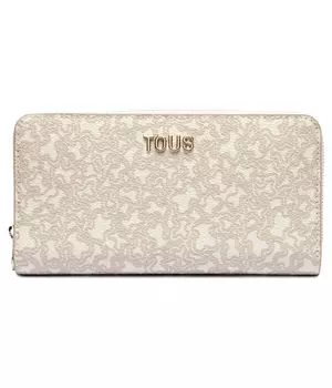 Кошелек женский Tous с узором, бежевый