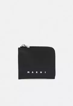 Кошелек Zip Around Unisex Marni, черный