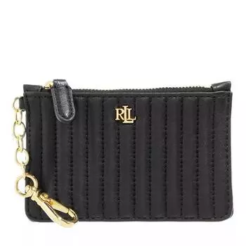 Кошелек zip card cas card case small Lauren Ralph Lauren, черный