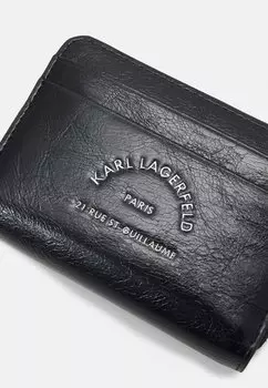 Кошелек Zip KARL LAGERFELD, черный