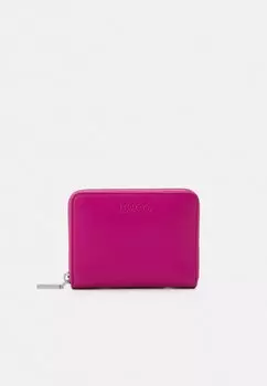 Кошелек Ziparound HUGO, цвет dark pink