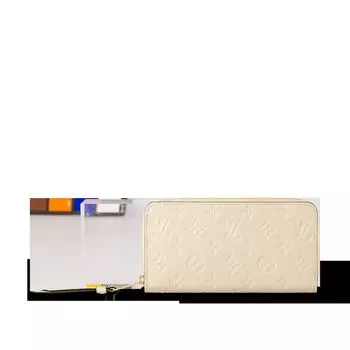 Кошелек Zippy Louis Vuitton, бежевый