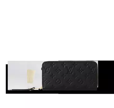 Кошелек Zippy Louis Vuitton, черный