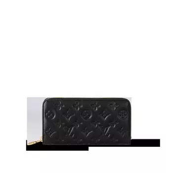 Кошелек Zippy Louis Vuitton, черный