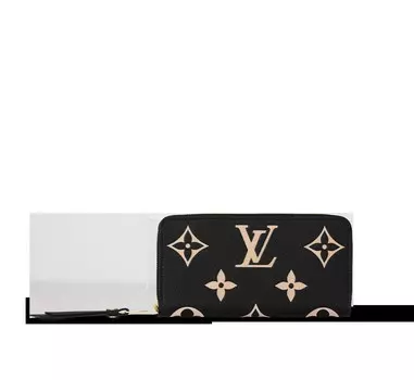 Кошелек Zippy Louis Vuitton, черный