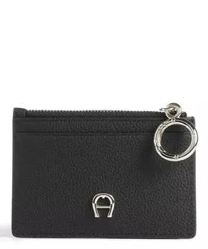 Кошелек Zita из зернистой яловой кожи Aigner, черный