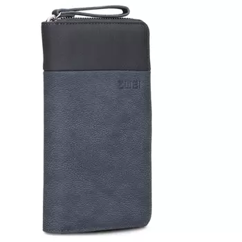 Кошелек Zwei Eva EV2 15cc 19 cm, цвет nubuk blue