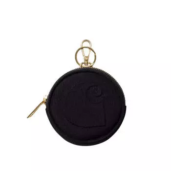 Кошелёк clarton zip wallet Carhartt Wip, черный