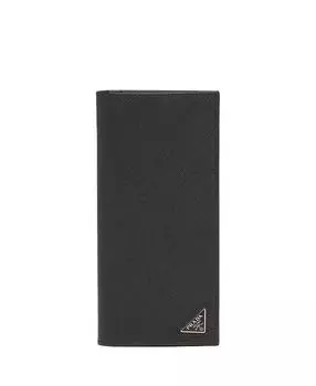 Кошелёк из кожи Saffiano Prada, черный