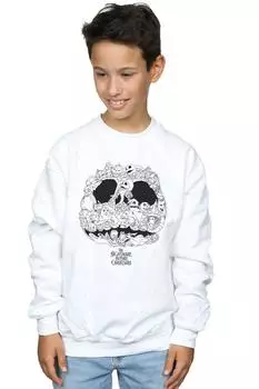 Кошмар перед Рождеством Джек Скеллингтон Толстовка Jack-O-Lanterns Disney, белый