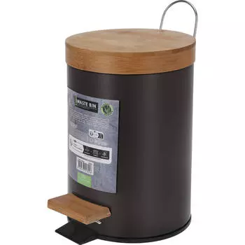 Косметическая банка bamboo 3л Home Styling Collection, черный