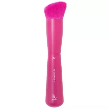 Косметическая кисть Brocha 02 Foundation Krash Tools, Rosa