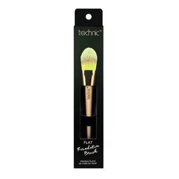 Косметическая кисть Brocha de Maquillaje Flat Foundation Brush Technic, 1 unidad