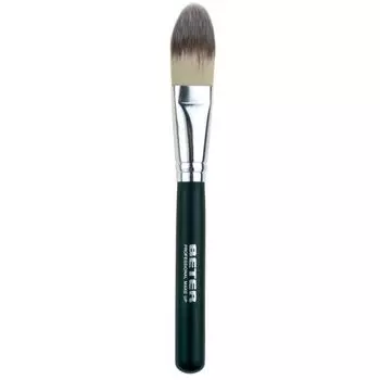 Косметическая кисть Brocha para Maquillaje Lquido Pelo Sinttico Beter, Negro