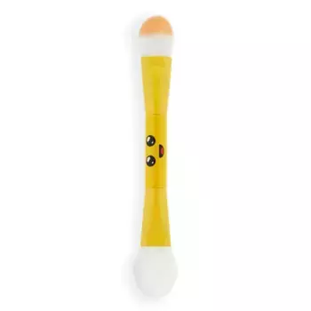 Косметическая кисть Fortnite Peely Brocha Doble Mascarilla Revolution, 1 unidad