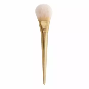 Косметическая кисточка Brush Bold Metals 100 Polvo Arqueado Real Techniques, 1 шт.