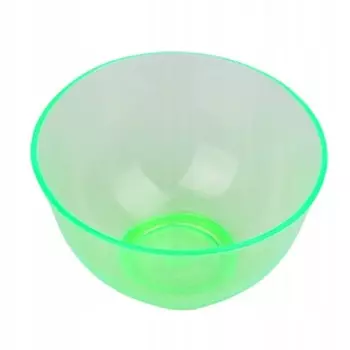 Косметическая силиконовая миска для масок из водорослей и глины, зеленая, 10 см Prima Beauty