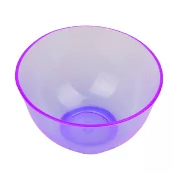 Косметическая силиконовая миска для водорослевых масок, фиолетовая, размер М, 10 см Prima Beauty