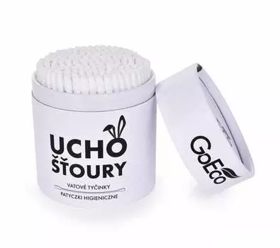 Косметические палочки GoEco White 200 шт.