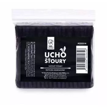 Косметические стики GoEco Black, сменная упаковка 150 шт., inna