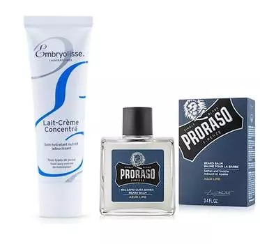 Косметический набор, 2 шт. Embryolisse + Proraso