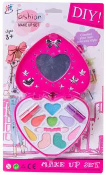 Косметический набор Fashion Girl в коробке-сердечке, ANEK