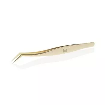 Косметический пинцет для наращивания и разделения ресниц: g-01, 1 шт. Many Beauty