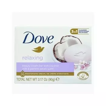 Косметическое мыло Dove Purely Pampering с кокосовым молоком 100 г