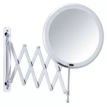 Косметическое зеркало SACADO LED, MIA home, серебро