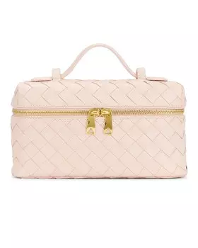 Косметичка Bang Bang Bottega Veneta, цвет Cameo & Gold
