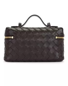 Косметичка Bang Bang Bottega Veneta, цвет Fondant & Gold