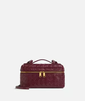 Косметичка Bottega Veneta, красный